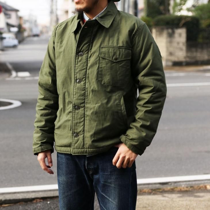 ［美品］バズリクソンズ A-2 DECK JACKETメンズ