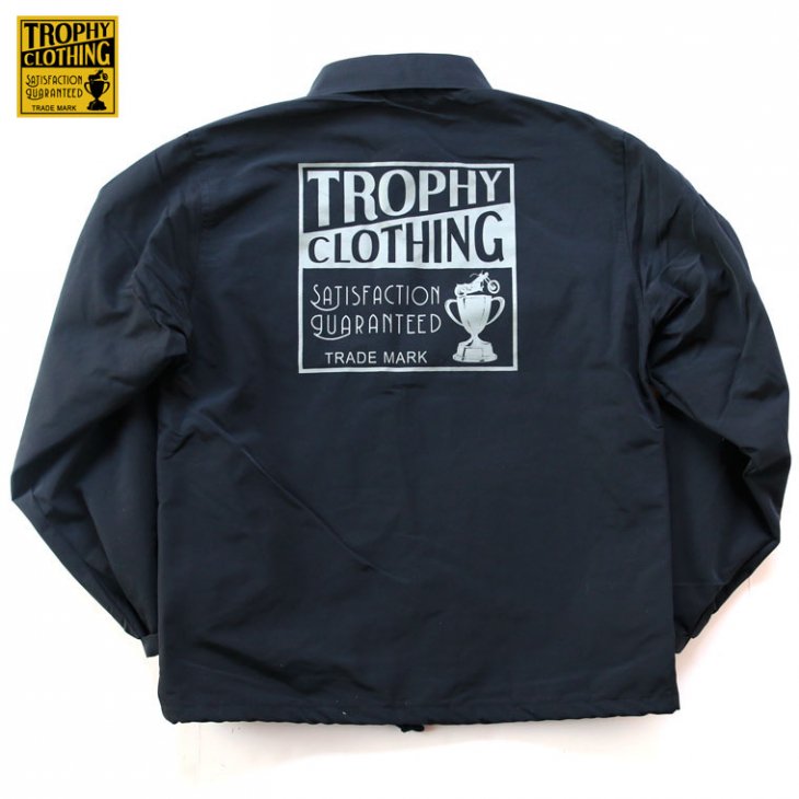 TROPHY CLOTHING BOXLOGO WARMUP コーチジャケット - ナイロンジャケット