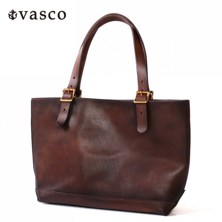 ヴァスコ VASCO レザートラベルトートバッグ LEATHER TRAVEL TOTE BAG ...