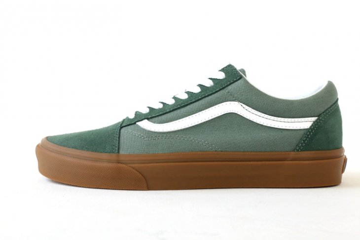 VANS バンズ OLD SKOOL オールドスクール ダックグリーン ガムソール Duck Green/Gum