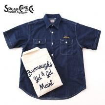 美品/シュガーケーン/東洋エンタープライズ/デニムシャツ/インディゴ/L 東洋エンタープライズ SUGAR CANE シュガーケーン 