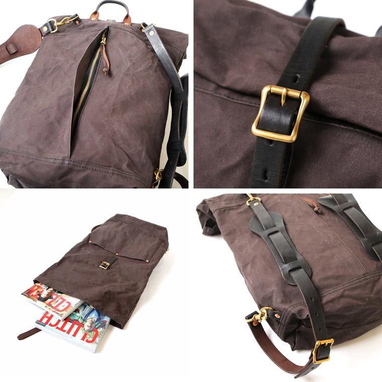 VASCO ヴァスコ VS-205P CANVAS×LEATHER ROLLTOP RUCK SACK