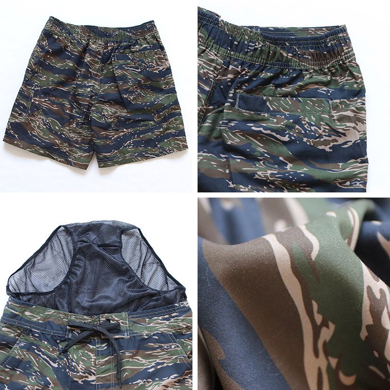 米軍タイプ スイミングショートパンツ SWIMMING SHORTS タイガーストライプ