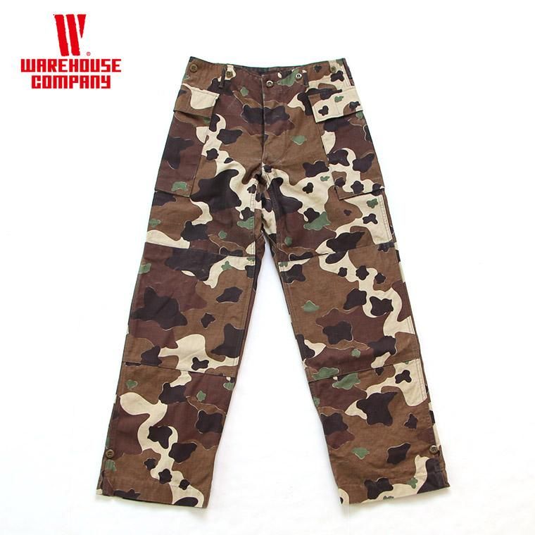 ウエアハウス WAREHOUSE Lot.1099 U.S.ARMY CAMOUFLAGE CARGO PANTS