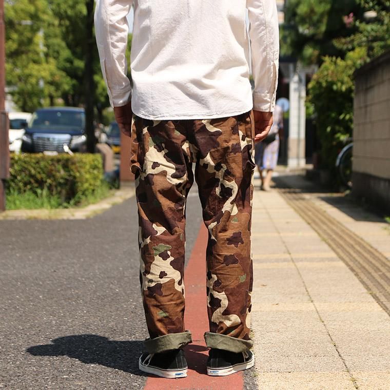 ウエアハウス WAREHOUSE Lot.1099 U.S.ARMY CAMOUFLAGE CARGO PANTS 