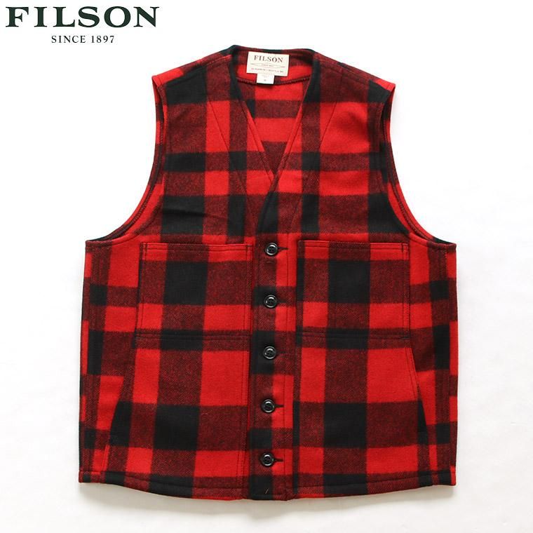 フィルソン FILSON ベスト マッキーノウールベスト Mackinaw Wool Vest 