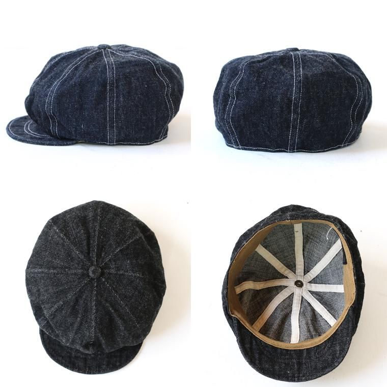 trophy clothing newsboy cap デニム トロフィークロージング TROPHY CLOTHING デニム ダートデニム