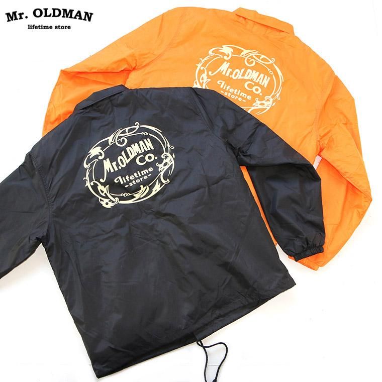 ミスターオールドマン Mr.OLDMAN オーバルロゴボアコーチジャケット OVALL LOGO BOA COACH JACKET