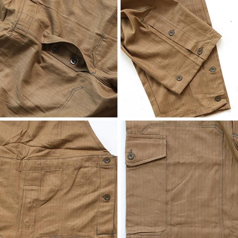 チェコ軍 Czech Army オーバーオール Overall デッドストック ブラウン