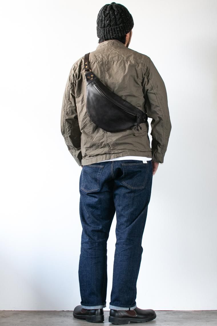 vasco レザーウエストバック　ドラムバック ヴァスコ VASCO レザーウエストバッグ LEATHER WAIST BAG VS