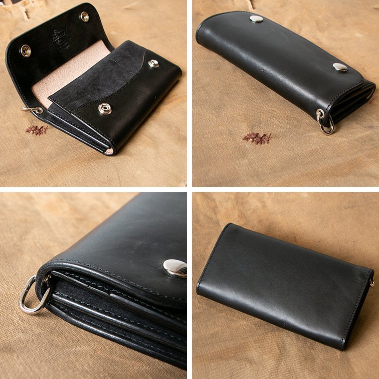 トロフィークロージング TROPHY CLOTHING サドルバディウォレット SADDLE BUDDY WALLET ブラック