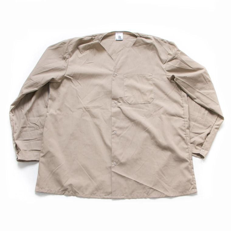 アメリカ軍 米軍 ホスピタルシャツ US ARMY PX HOSPITAL SHIRT ベージュ