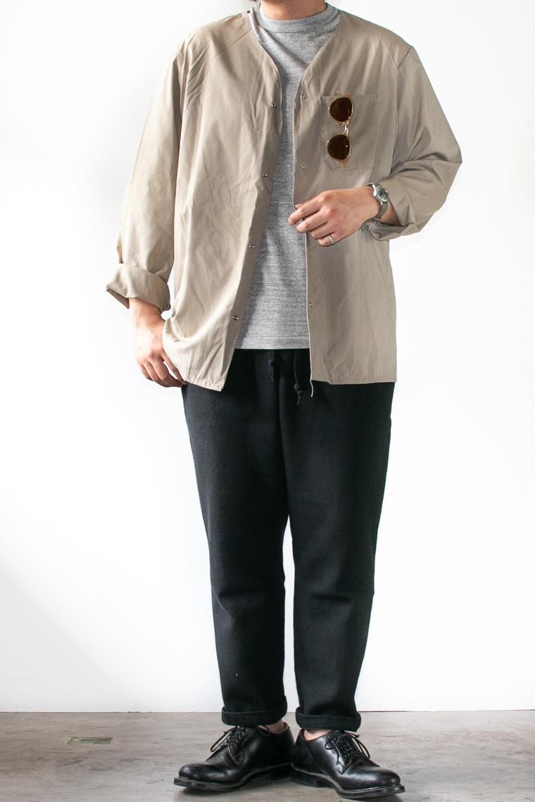 アメリカ軍 米軍 ホスピタルシャツ US ARMY PX HOSPITAL SHIRT ベージュ