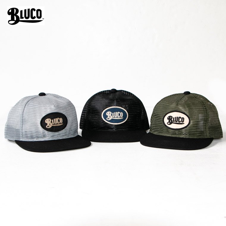 ブルコ BLUCO OL-220-019 ALL MESH CAP -oval- オールメッシュキャップ