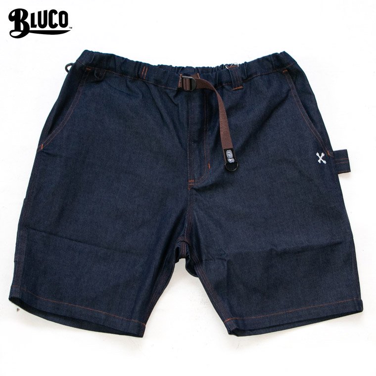 ブルコ BLUCO WORK GARMENT OL-005D-019 EASY PAINTER SHORTS イージーぺインターショーツ インディゴ