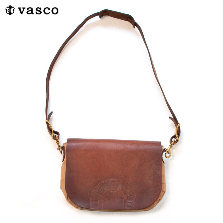 ヴァスコ VASCO キャンバス×レザーメールバッグ CANVAS×LEATHER MAIL