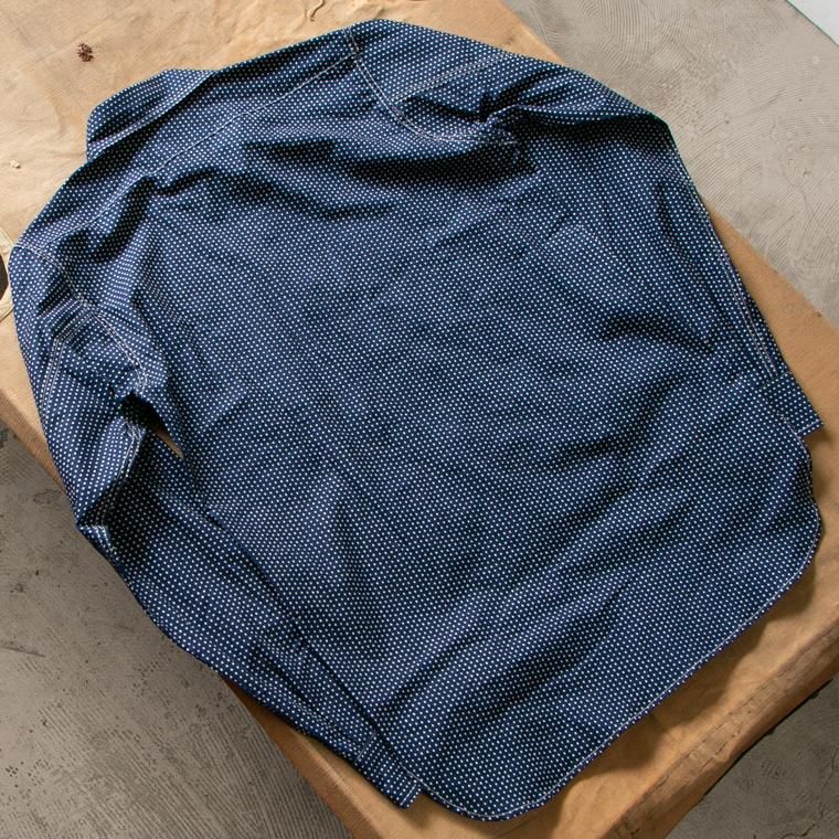 ウエアハウス WAREHOUSE Lot3025 ワイドアウェイクシャツ ポルカ