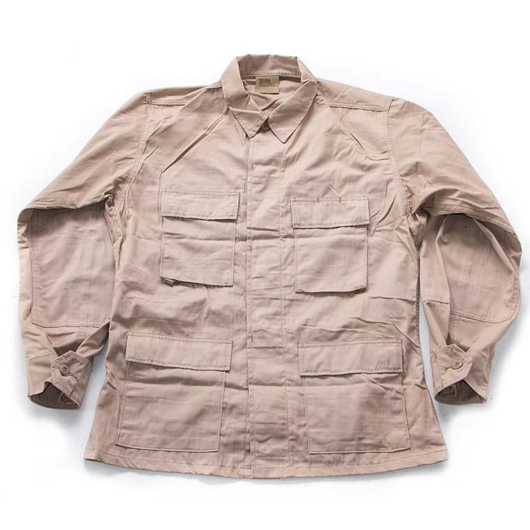 アメリカ軍 US ARMY BDUジャケット BDU JACKET デッドストック カーキ