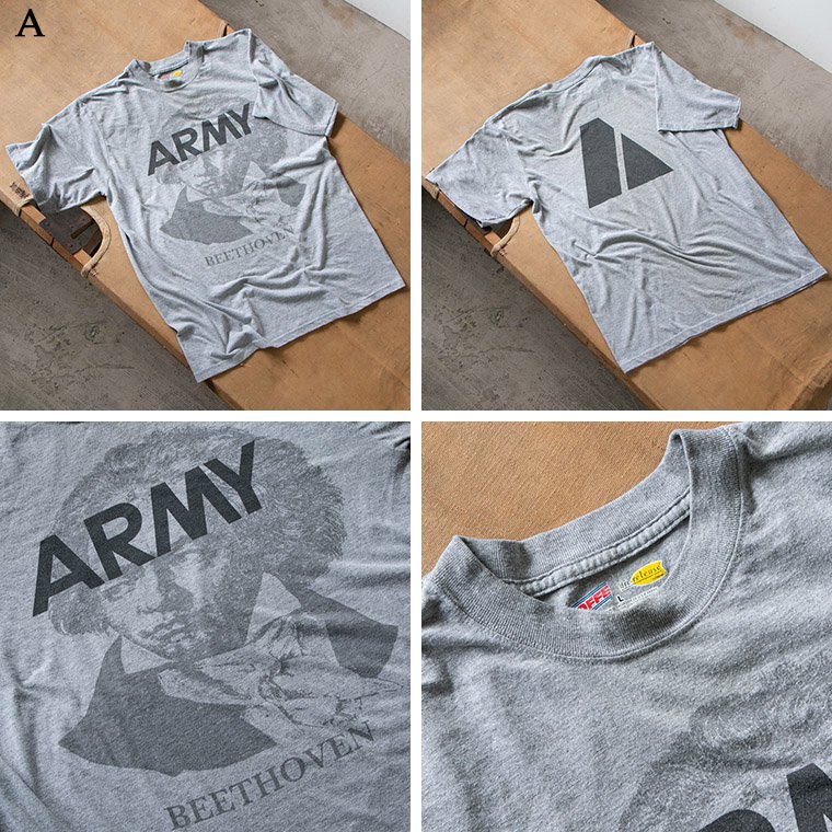 ヴィンテージアーミーT Vintage Army Tee ベートーベン ベートーヴェン