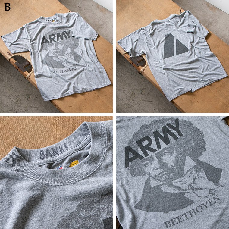 ヴィンテージアーミーT Vintage Army Tee ベートーベン ベートーヴェン