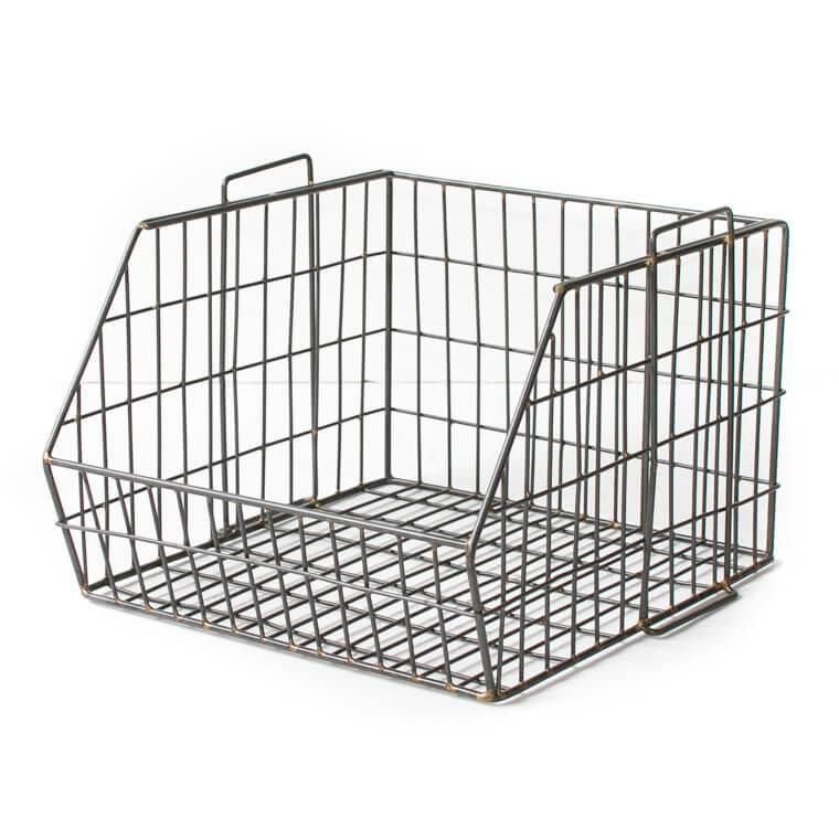 スタッキングワイヤーバスケット STACKING WIRE BASKET