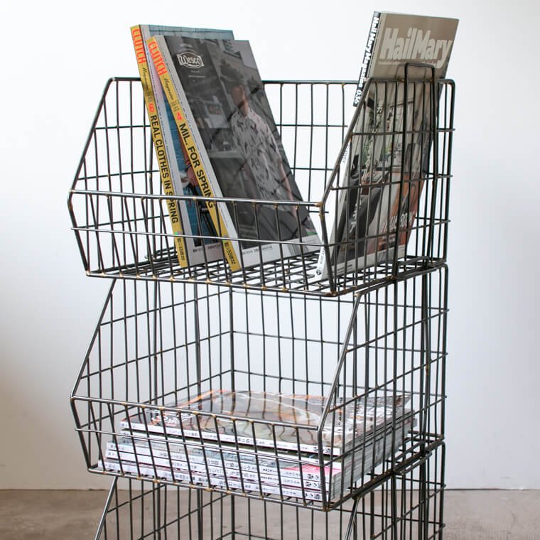 スタッキングワイヤーバスケット STACKING WIRE BASKET