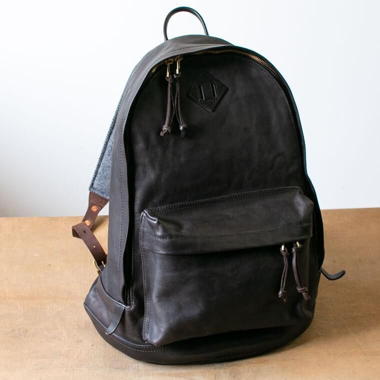 【 Vasco 】レザー オールド バックパック ブラック ヴァスコ VASCO VSE-202L レザーオールドデイパック LEATHER OLD