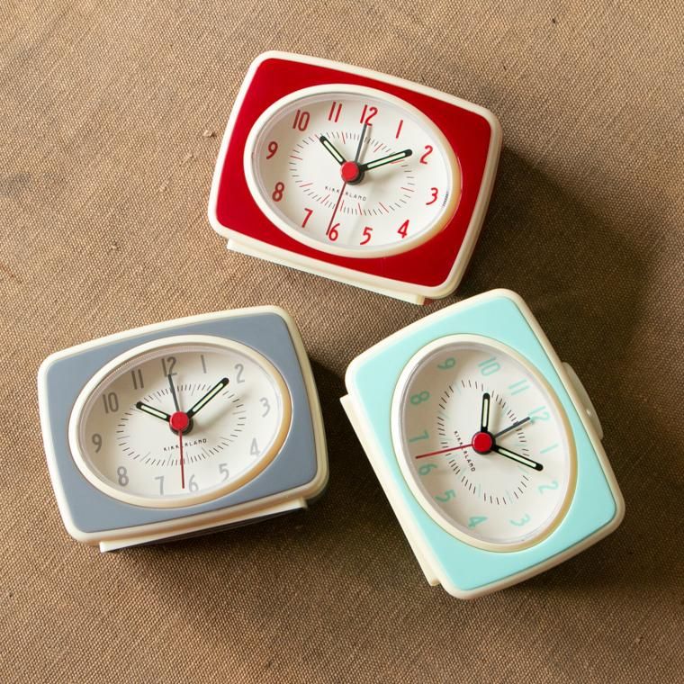kikkerland classic alarm clock