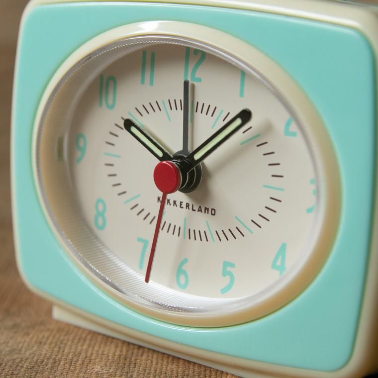 kikkerland classic alarm clock