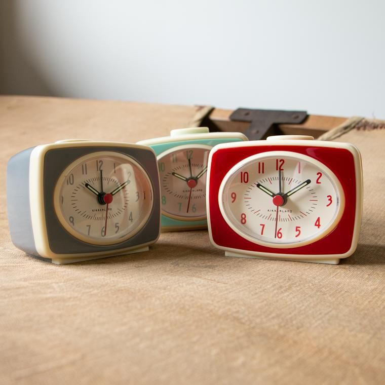 kikkerland classic alarm clock