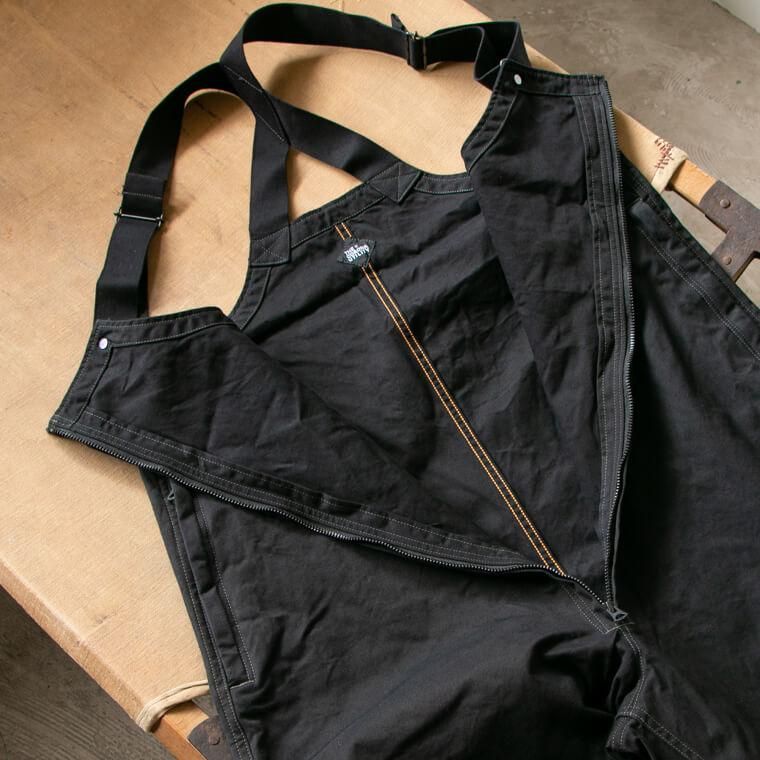 CORONA CP037 NAVYOVERPANTS 備前ギャバジン ブラック コロナ CORONA CP037 ネイビーオーバーオール パンツ NAVY