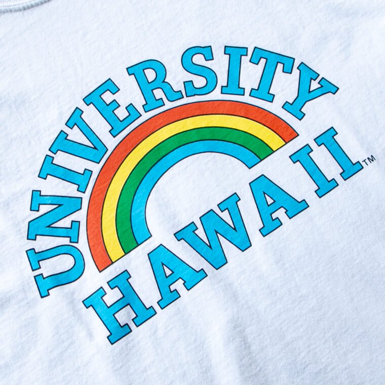 ユニバーシティオブハワイ UNIVERSITY OF HAWAII ヴィンテージロゴTシャツ