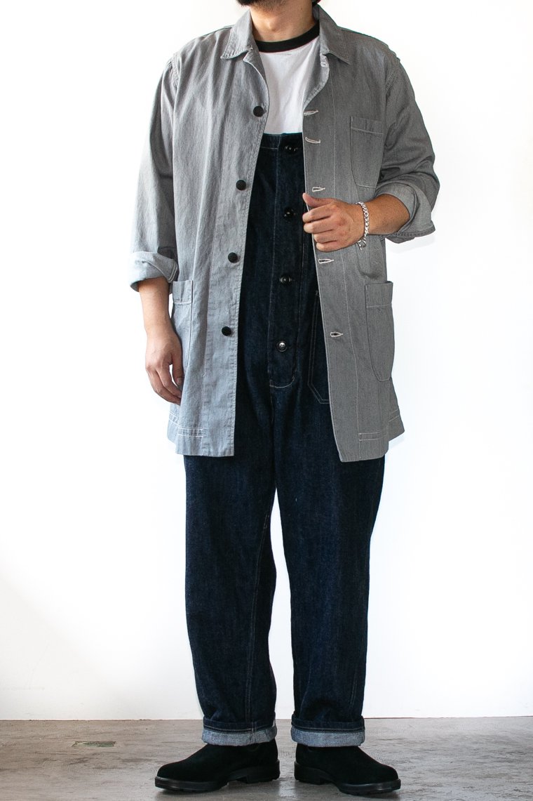 コリンボ COLIMBO パンツ オーバーオール ZU-0202 ビブオーバーオール OLD MID SHIPMEN'S BIB OVERALL デニム