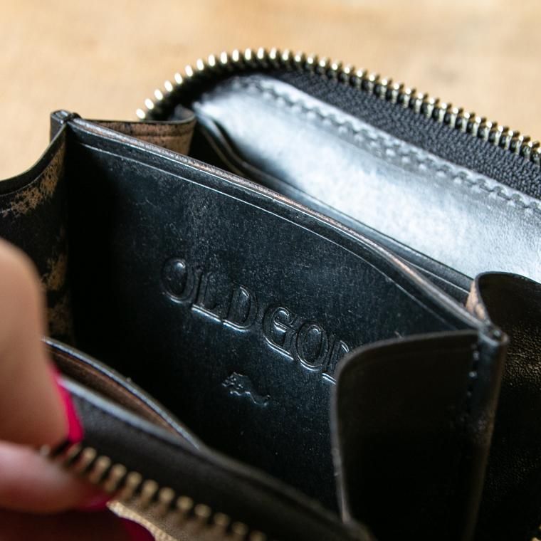OLDGOD オールドゴッド UK BRIDLE SMALL ZIP WALLET UK