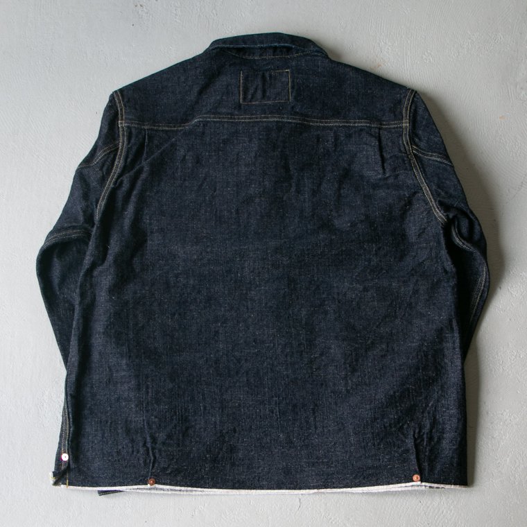 エフオービーファクトリー FOB factory F2384 デニムプルオーバージャケット DENIM PULLOVER JACKET