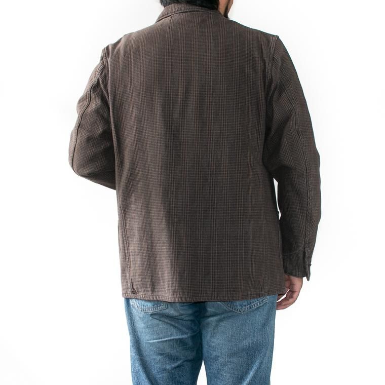 極美品　シュガーケーン 東洋エンタープライズ　ダック　ワークジャケット SUGAR CANE シュガーケーン 13オンス ブラウンダック ワーク