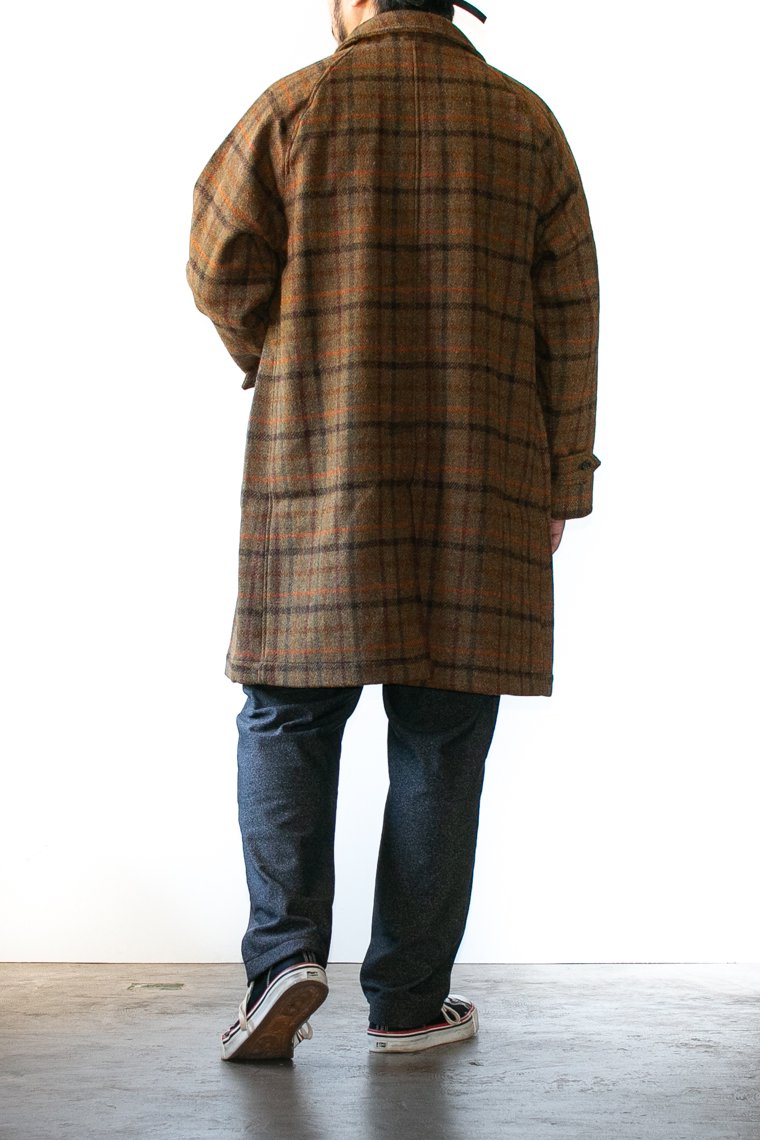 ワーカーズ WORKERS K&T H バルカラーコート Bal Collar Coat ハリス