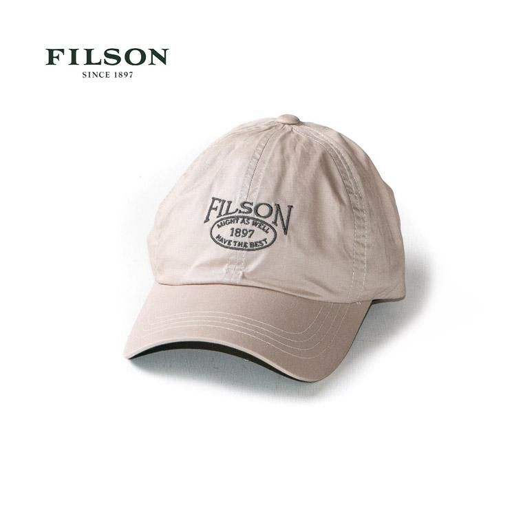 フィルソン FILSON ライトウエイトアングラーキャップ LIGHTWEIGHT ANGLER CAP 54028 ベージュ