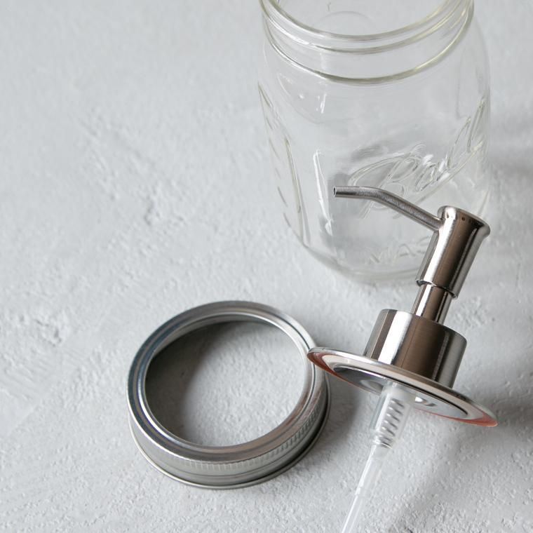 Ball mason Jar ソープディスペンサー
