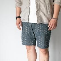 <img class='new_mark_img1' src='https://img.shop-pro.jp/img/new/icons56.gif' style='border:none;display:inline;margin:0px;padding:0px;width:auto;' />ジャパンブルージーンズ JAPAN BLUE JEANS J322931 ニーショーツ Knee Shorts 麻の葉インディゴショートパンツ Asanoha Bassen Shorts