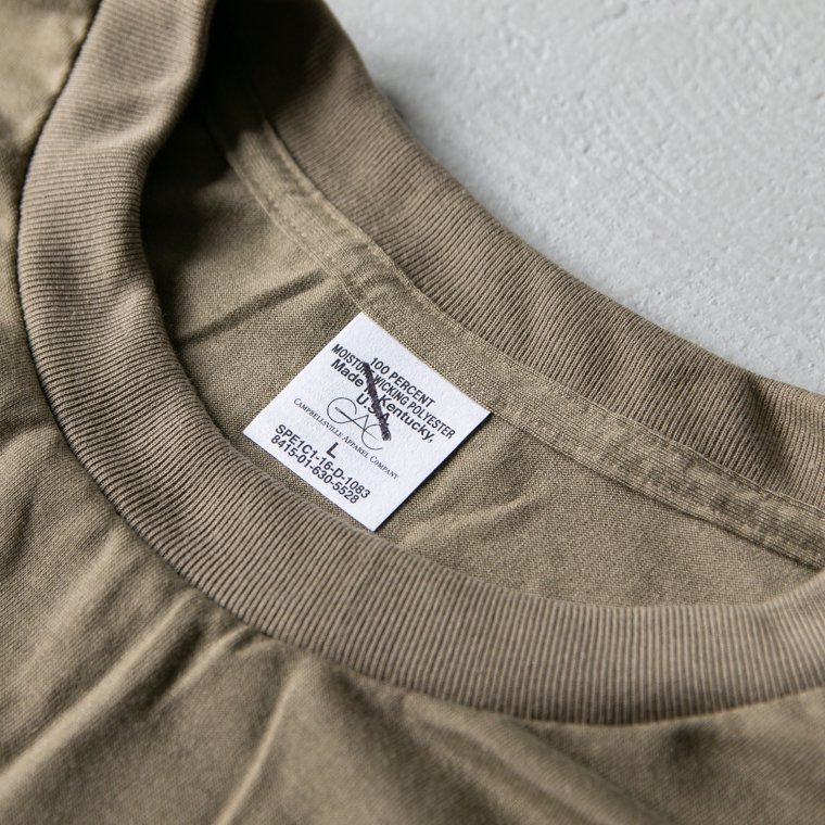 アメリカ軍 US ARMY MOISTURE WICKING Tシャツ アメリカ製 タン