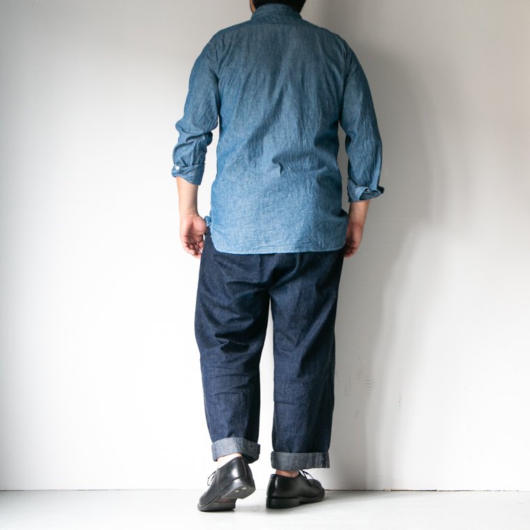 ウエアハウス WAREHOUSE Lot3076 シャンブレーワークシャツ CHAMBRAY