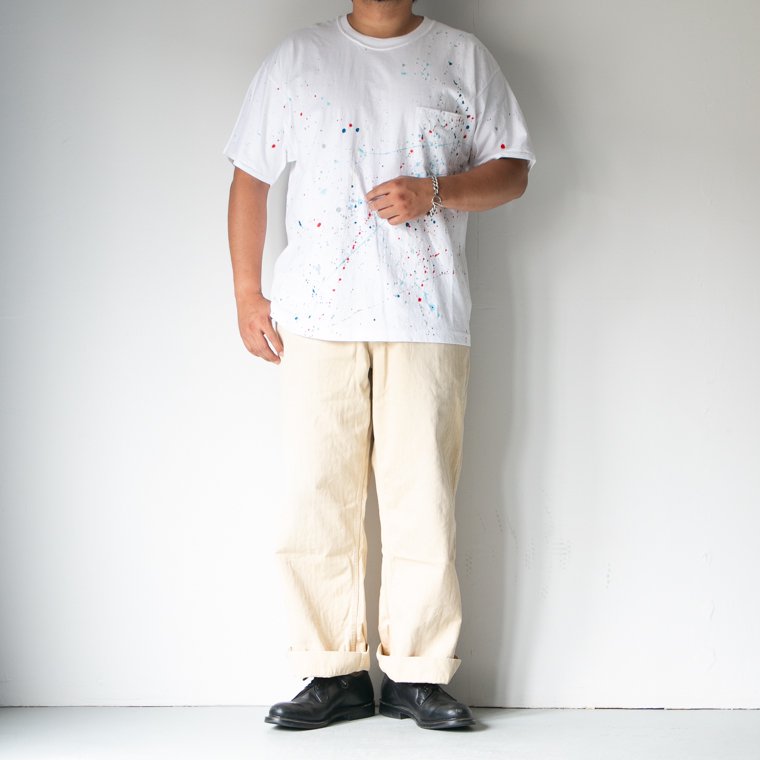 ヘキシコ HEXICO Blind Stitch & Paint Ex, Hanes Beefy Tee