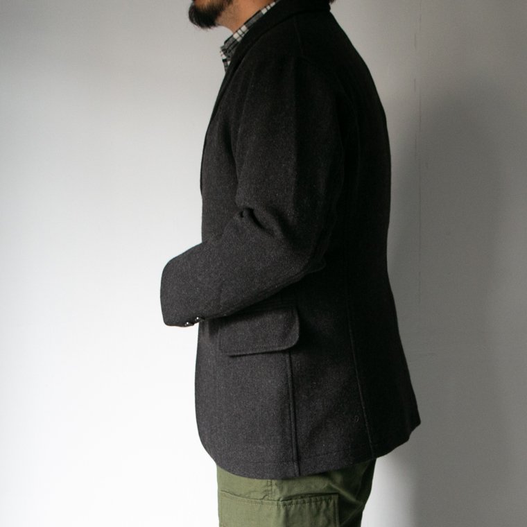 ワーカーズ WORKERS K&T H ムーングロウジャケット Moonglow Jacket, Dark Brown Herringbone  Tweed