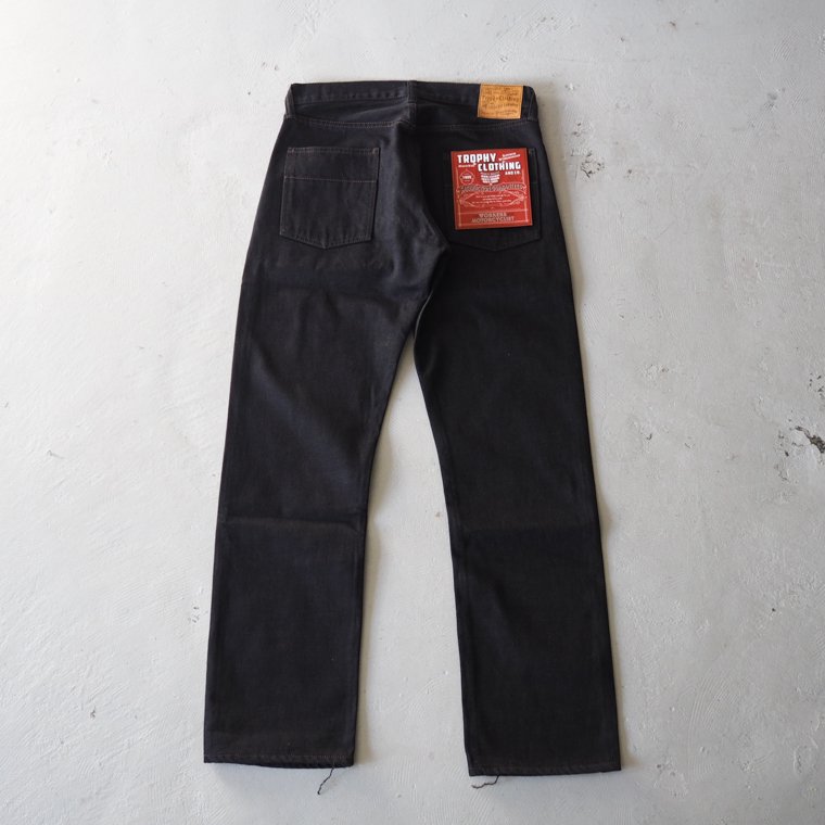 トロフィークロージング TROPHY CLOTHING 1907 ナローブラッキーデニム NARROW BLACKIE DENIM