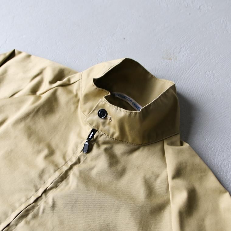 ネセサリーオアアンネセサリー　UNIFORM TOP CHECK ガンクラブ NECESSARY or UNNECESSARY UNIFORM TOP CHECK [BEIGE] - Fresh