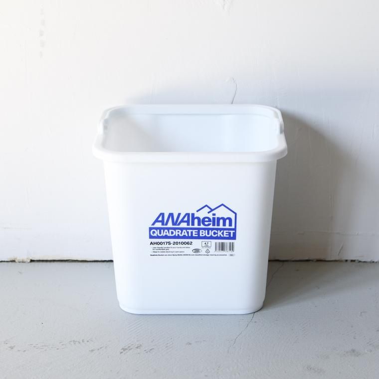 アナハイム ANAheim クアッドレイトバケツ Quadrate Bucket 4.7リットル