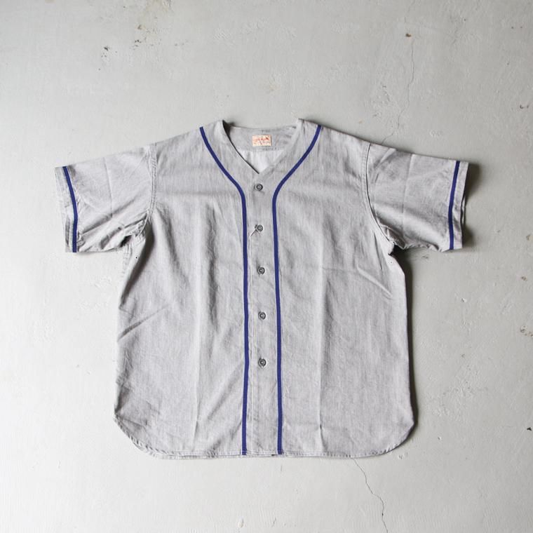 ホワイツビル Whitesville 東洋エンタープライズ Wv ベースボールシャツ Baseball Shirts グレー