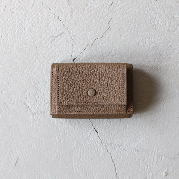 イトゥアイス ITUAIS コンパクトウォレット COMPACT WALLET グレージュ