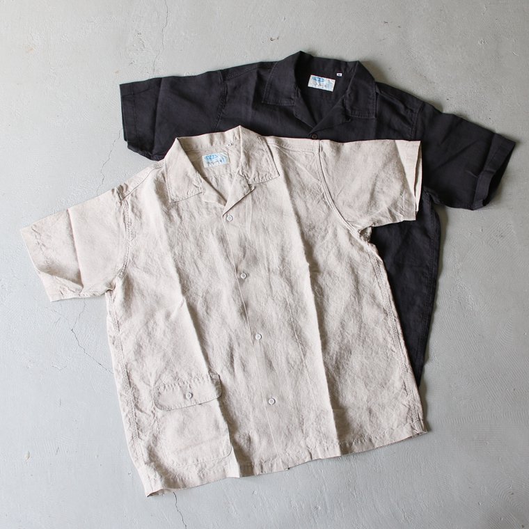 ワーカーズ WORKERS K&T H オープンカラーシャツ Open Collar Shirt,